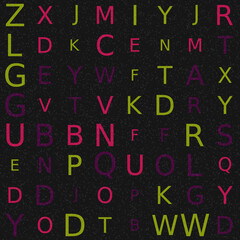 Abstract Geometric Pattern generative computational art illustration