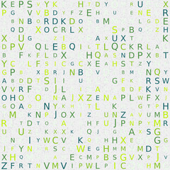 Abstract Geometric Pattern generative computational art illustration