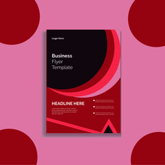 Naklejka premium Flyer Design