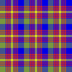 Check plaid seamless pattern.