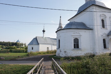 church of st nicholas in town Suzdal - obrazy, fototapety, plakaty