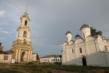 Suzdal town monastery - obrazy, fototapety, plakaty