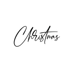 christmas signature logo design 