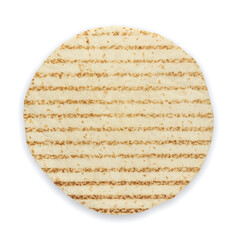 empty tortilla isolated