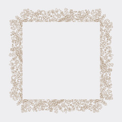 Beautiful traditional gold delicate side  Thai ornament  frame vector 