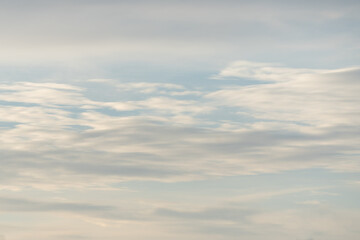 Fototapeta premium Himmerl mit schönen Wolken