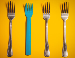 fork and knife