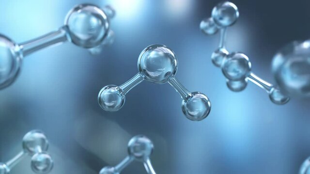 Molecular Structure, Science or medical animation