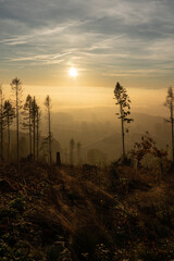 Sonnenaufgang im Lübbecker Land