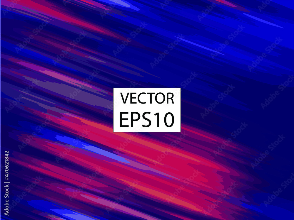 Poster abstract color background. art conceptual illustration. dynamic flow lines with vivid colors