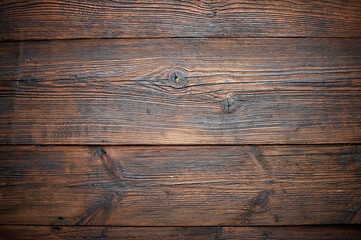 brown rustic wooden background or texture