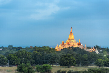 Ananda temple in Bagan in Myanmar