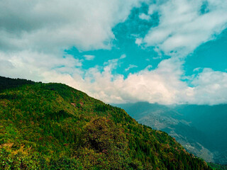 Beautiful Green Mountains