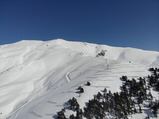 Russian mountains. Arkhyz.. Winter