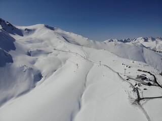 Russian mountains. Arkhyz.. Winter