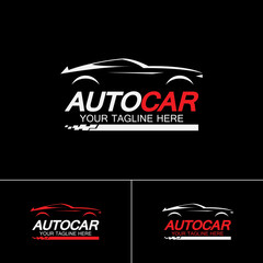 Auto car logo symbol icon vector design template