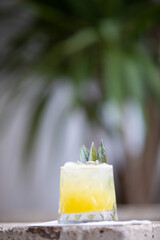 A cocktail is an alcoholic mixed drink. Most commonly, cocktails are either a combination of spirits, or one or more spirits mixed with other ingredients such as fruit juice, flavored syrup, or cream.
