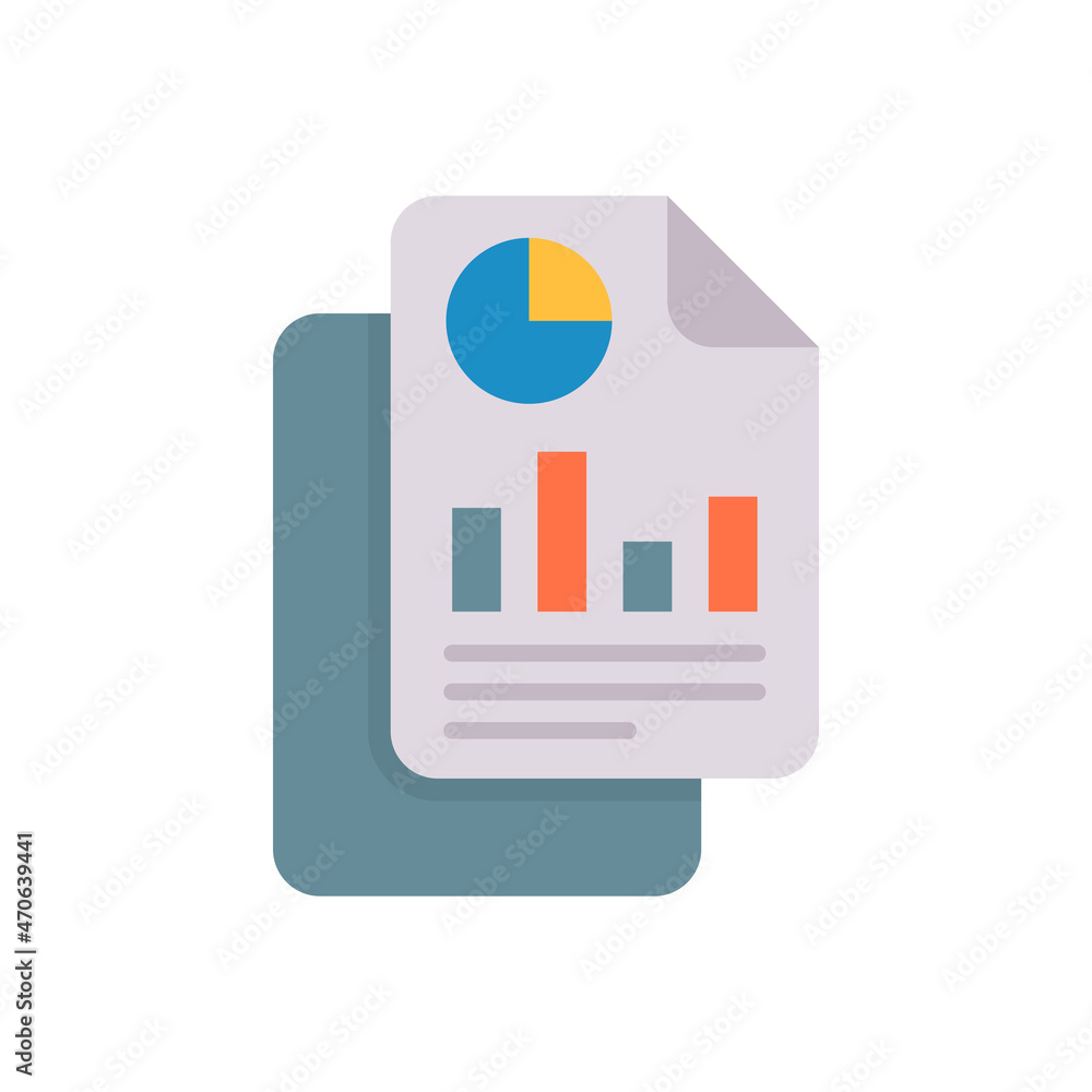 Poster duplicate vector flat icon design illustration. web and mobile application symbol on white backgroun