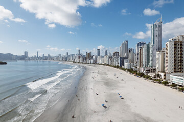 Imagem a&eacute;rea de Balne&aacute;rio Cambori&uacute;