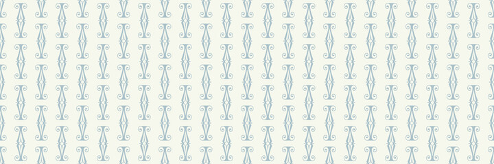 Light background image with old fashioned decorative ornamentation on white backdrop for your design projects, seamless patterns, wallpaper textures with flat design. Vector illustration