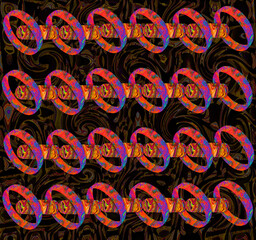 pattern with numbers