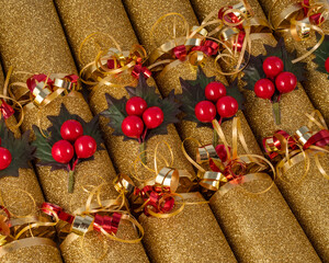 Beautiful Traditional Christmas Crackers