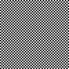 Checkerboard with very small squares. Black and White colors of checkerboard. Chessboard, checkerboard texture. Squares pattern. Background.
