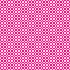 Checkerboard with very small squares. Light grey and Deep pink colors of checkerboard. Chessboard, checkerboard texture. Squares pattern. Background.