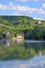 Château-Gaillard en automne, Les Andelys, Eure, Normandie