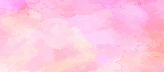 Blush pink watercolor fluid painting vector design card. Dye splash style. Alcohol ink. Isolated and editable. Pink watercolor illustration on white paper texture. soft coral pink watercolor vector. 