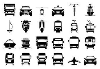 Transport Icon Set