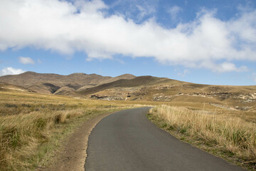 Oribi Loop im Golden Gate Highlands Nationalpark, Drakensberge, Südafrika