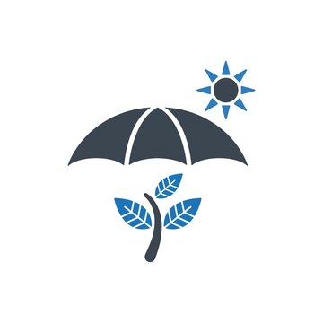 Agricultural Insurance Icon ( Vector Illustration )