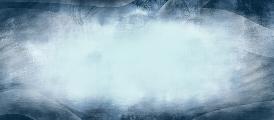 Abstract background painting. Digital Art Backdrop. Blue Color