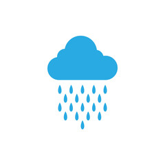 rain icon design template vector isolated illustration