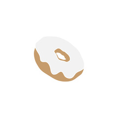 Naklejka premium donut icon design template vector isolated illustration