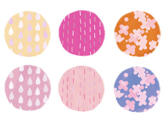 アイコン　パステル　北欧風