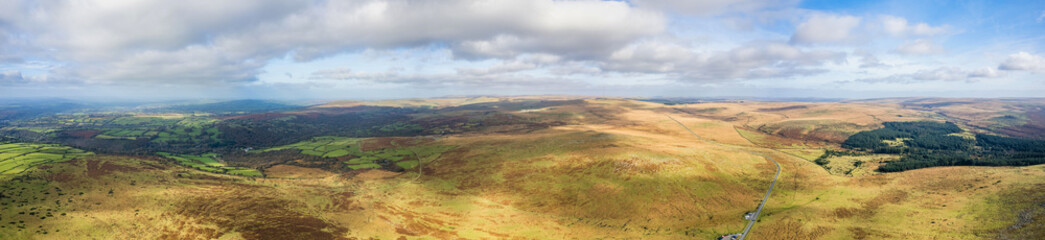 Obraz premium Autumn Colors over Dartmoor Park from, Devon, England, Europe