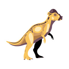 Peishansaurus Cartoon Dinosaur Composition