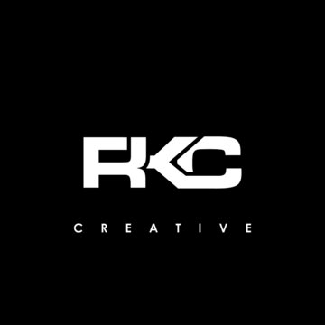 RKC Letter Initial Logo Design Template Vector Illustration