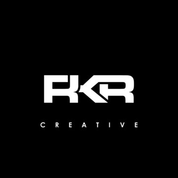 RKR Letter Initial Logo Design Template Vector Illustration