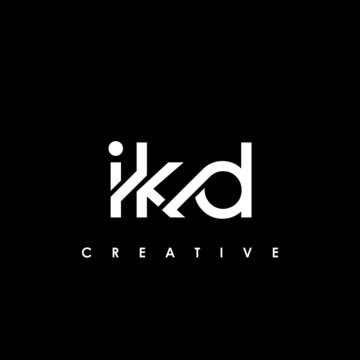 IKD Letter Initial Logo Design Template Vector Illustration