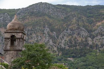 Fototapeta na wymiar Old Churches and Places of Kotor