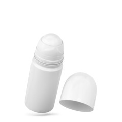 Blank roll-on deodorant for hygiene