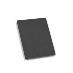 Blank sachet packaging mockup