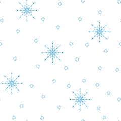 Cute Scandinavian Winter hand drawn seamless patterns set for your decoration