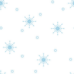 Cute Scandinavian Winter hand drawn seamless patterns set for your decoration