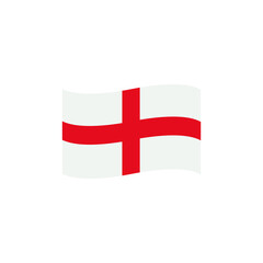 Fototapeta premium Flag of England vector emoji