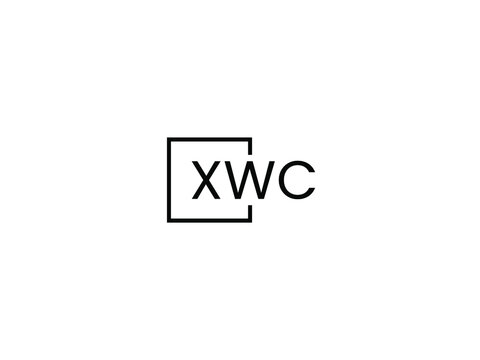 XWC letter initial logo design vector illustration