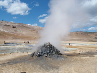 The sulfur fields at the Namaskard Pass in Iceland are a pristine sight, but they give off a pungent smell